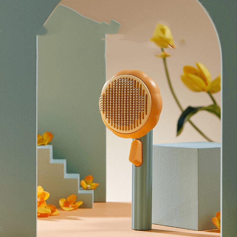 Hand-held Pumpkin Pet Hair Removal Comb