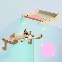 Sturdy Cat Window Perch Wooden Assembly Hanging Bed