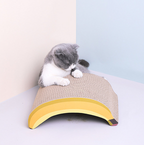 Banana Shaped Cat Scratching Pad