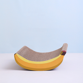 Banana Shaped Cat Scratching Pad