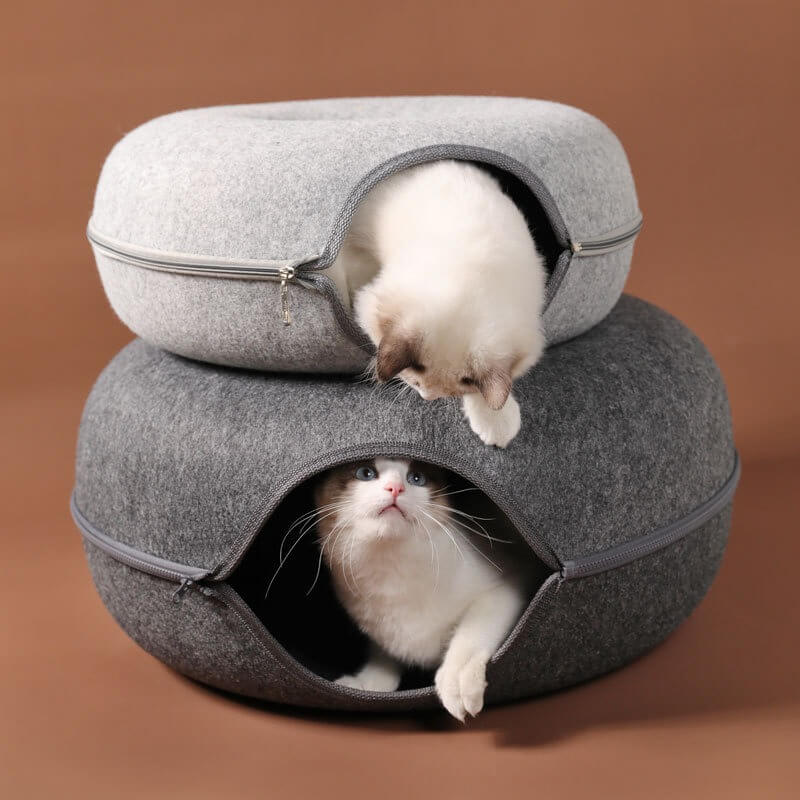 Pet Felt Tunnel Nest